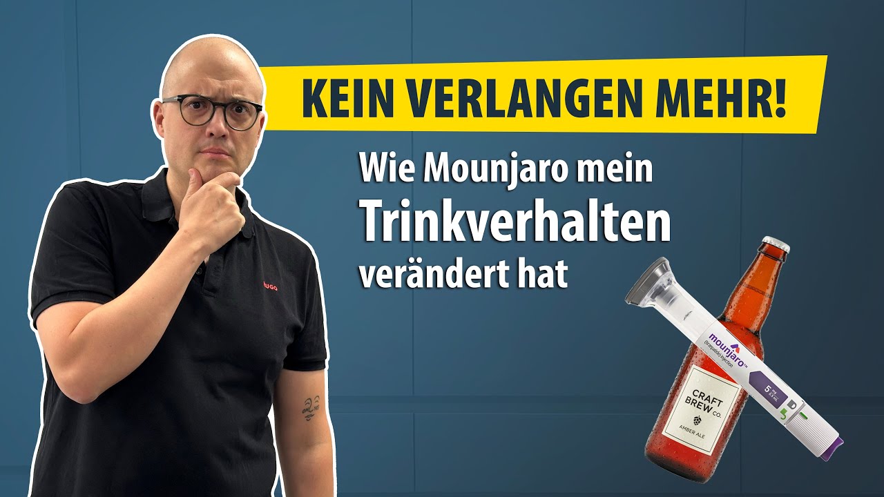 Warum ich durch Mounjaro weniger Alkohol trinke!