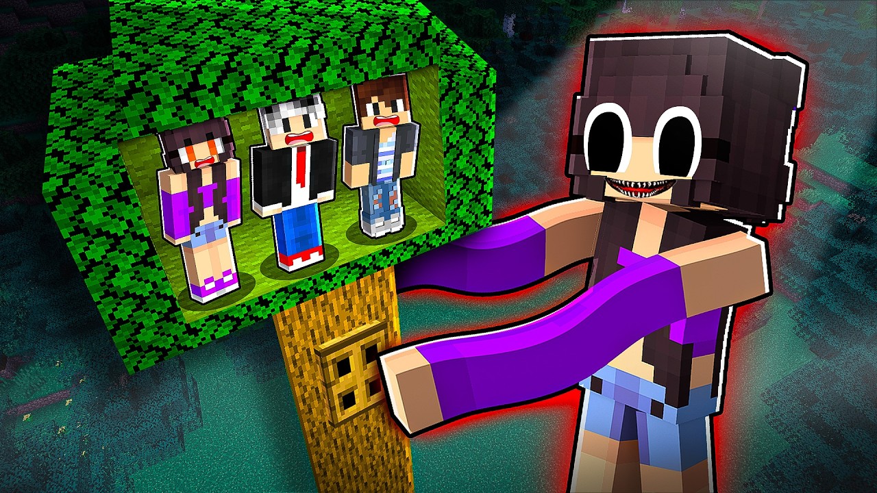 Gece 3'te Ormanda ÖLÜ GÖKÇE'yi Görürseniz Kaçın! - Minecraft