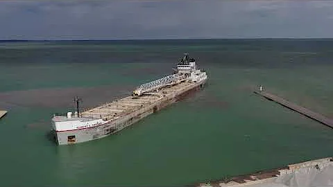 The Robert S  Pierson arriving in Kingsville