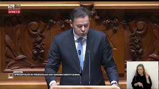 O Primeiro-Ministro, Luís Montenegro, na apresentação do Programa do XXIV Governo Constitucional