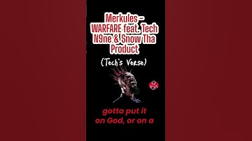 Merkules - WAREFARE ft. Tech N9ne & Snoe Tha Product #techn9ne #strangemusic