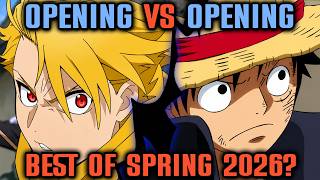 Best Spring 2026 Anime Openings? I Opening vs Opening Anime Battle