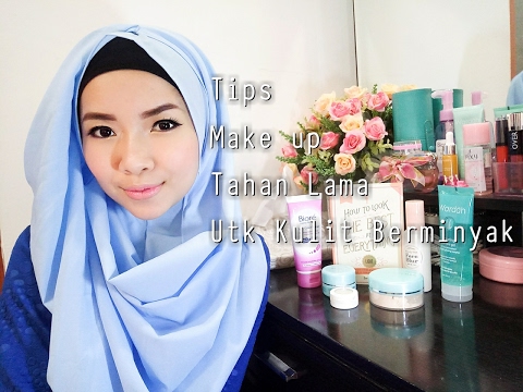 Tutorial Make Up Natural Wardah sehari hari Untuk Kulit Berminyak. 