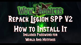 Repack Legion SPP V2 -  hotfixes & world database password - Como Instalarlo