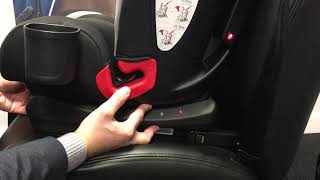 Simple steps to removing any ISOFIX car seat
