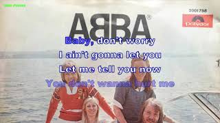 Abba - Take a chance on me (Instrumental, BV, Lyrics, Karaoke)
