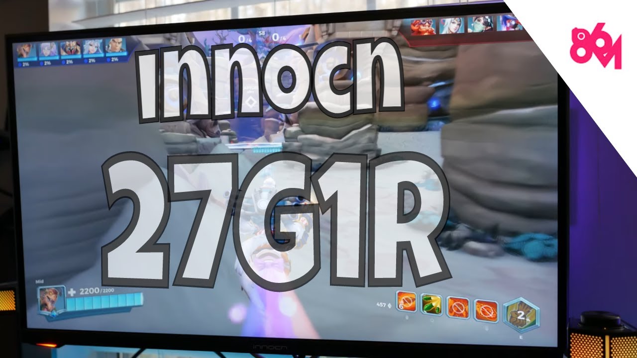 INNOCN 27 pulgadas 2K QHD 144Hz Gaming Monitor 27G1R es una pantalla  inteligente Elite para jugadores 