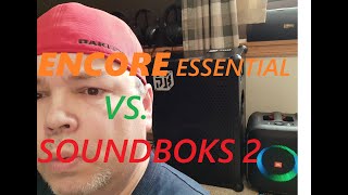 JBL Partybox Encore Essential 🆚 Soundboks 2 - Bass check ✔️ Indoors, Level Matched. Results..WoW!!