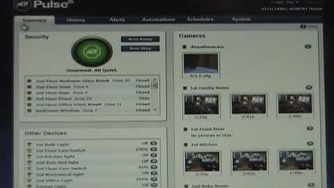 ADT Pulse® -- Using the Web Portal (Part 1)