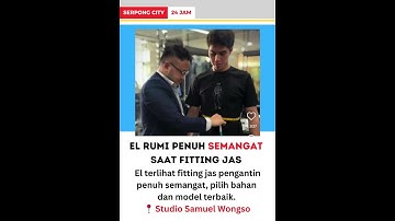 EL RUMI AJAK SYIFA HADJU FITTING BAJU PENGANTIN  👰❤️ 💍💐