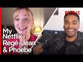 Bridgerton's Regé-Jean Page and Phoebe Dynevor Chat TV | Netflix