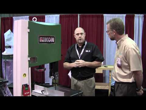 Rikon 16-inch Bandsaw - International Woodworking Fair 2010