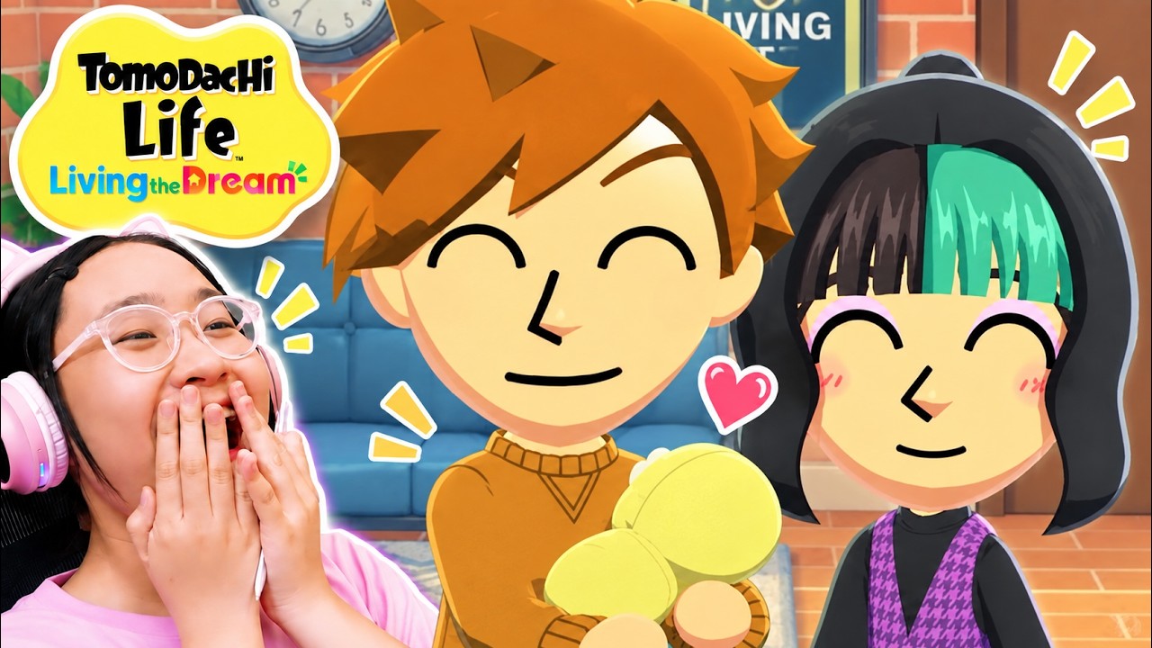 Max and Cassidy has a BABY?! - Tomodachi Life: Living The Dream