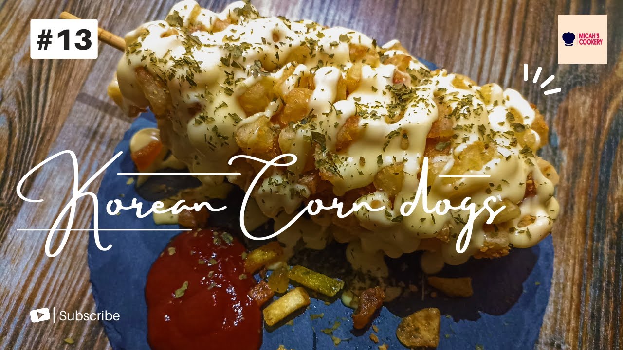 No Yeast Korean Corn Dogs Recipe Micah's Cookery YouTube