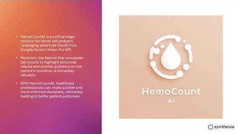 HemoCountAI - Google AI Hackathon Submission 2024