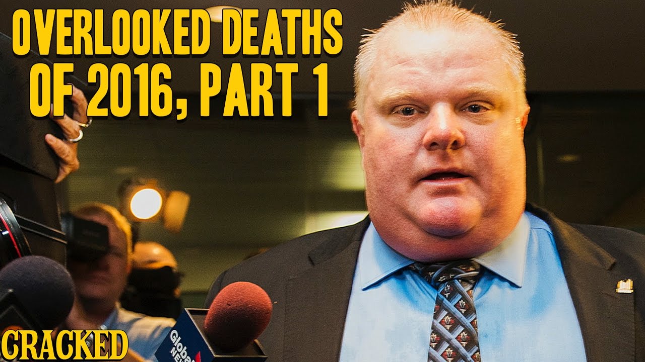 Overlooked Deaths of 2016, Part 1