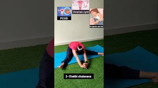 Best PCOD &amp; PCOS Exercise For Hormone Balance 💪#PCODExercise #PCOSWorkout #PeriodsProblem #yoga
