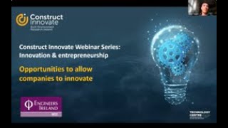 Construct Innovate series: Opportunities to allow companies to innovate
