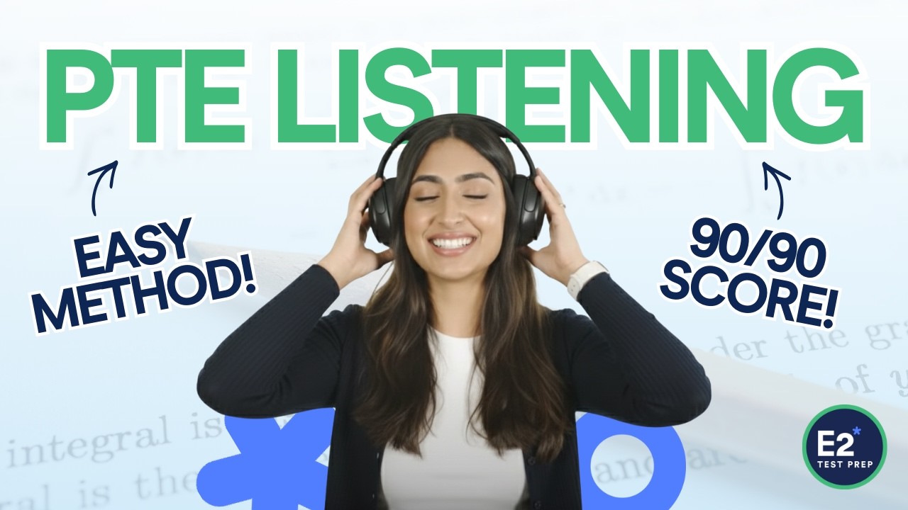 Простые методы сдачи экзамена PTE Listening, чтобы получить оценку 90/90