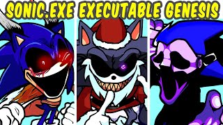 Friday Night Funkin' VS Sonic.EXE Executable Genesis (XMAS UPDATE) (FNF MOD/HARD) (Lord X & Sonic)
