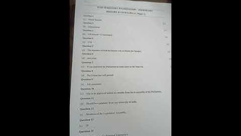 ICSE class 10th History and civics answer key