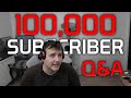 100.000 subscriber Q/A session! 279e gameplay in the background! | World of Tanks