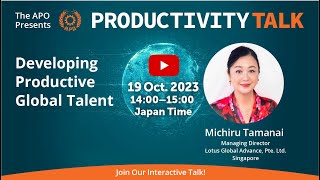Developing Productive Global Talent