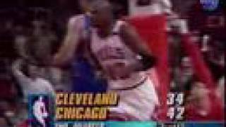 Michael Jordan 1992:  ECF Game 1 and 5 vs. Cleveland Cavaliers.