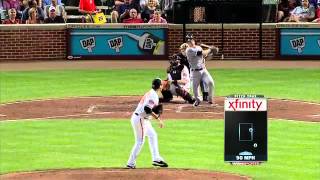 2012/08/29 Beckham's RBI double