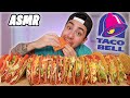 ASMR Eating 20 Tacos + Doritos Locos Taco + Taco Supreme | Taco Bell | Real Eating Sounds