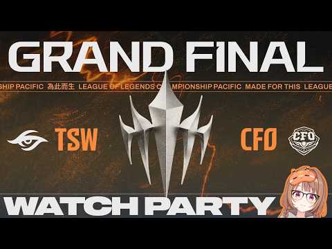 【#WatchPartyLCP】TSW vs CFO | LCP 2026 Split 3 Grand Final【ぶいすぽっ！/千燈ゆうひ】