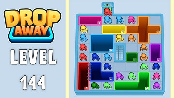 Drop Away level 144 gameplay solution