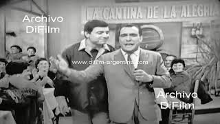 Gino Renni cantando. Año 1966