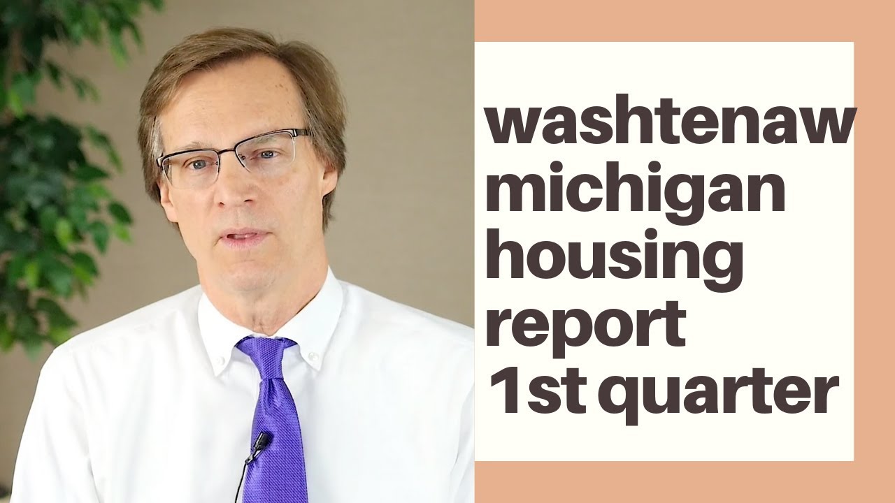 Washtenaw Michigan 2019 Q1 Market Report Real Estate One YouTube
