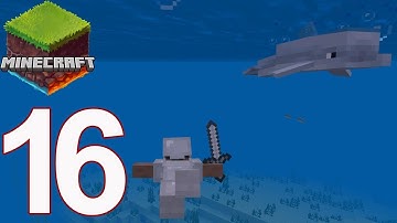 Minecraft - Gameplay Walkthrough Part 16 - Survival Aquatic Update (iOS, Android, PC)