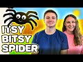 Itsy bitsy spider  nursery rhymes  fun kids song  english