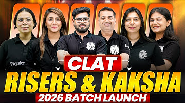 🚀 CLAT 2026 Biggest Launch! CLAT Risers & CLAT Kaksha – Your Success Starts HERE! 🔥