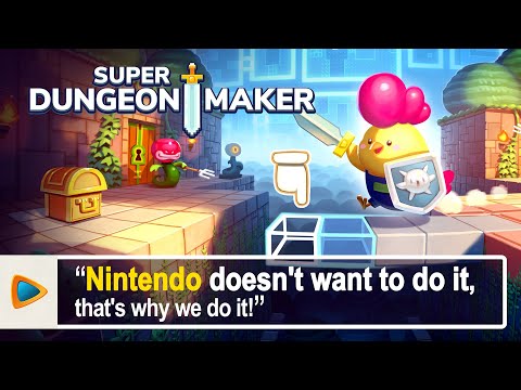 ZELDA meets Super Mario Maker in Super Dungeon Maker (EA Trailer)