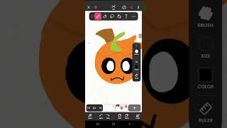 drawing gourdy!!!!#dandysworld #shorts