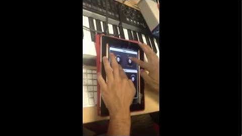 Keyboard Tech Student Tommy Shaver Demonstrates Moog Filtatron
