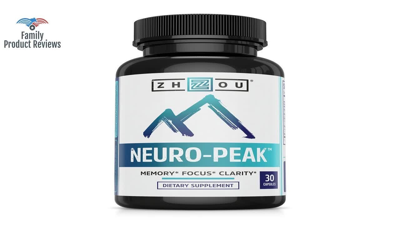 Neuro Peak Brain Support Supplement - Memory Focus & Clarity Formula ...