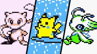 All Mythical Pokémon Events in Pokémon Red, Blue, Yellow, Gold, Sil...