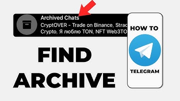 How To Find Archive  on Telegram