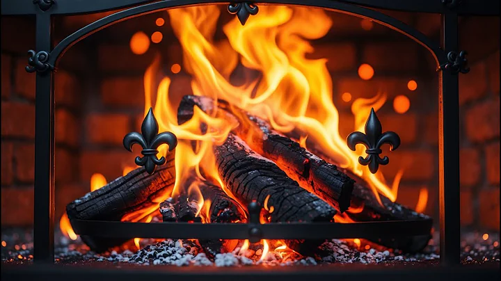 Relaxing Firelight & Soft Crackle – 12H Fireplace Ambience for Stress Relief & Restful Sleep