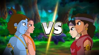 Krishna Aur Balaram - Battle Of Brothers Videos For Kids In हनद