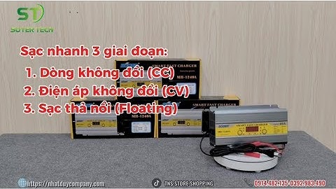 Bộ Sạc Ắc Quy Thông Minh SUOER MH-1240A (12V – 40A)