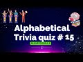 A   z  trivia pub quiz