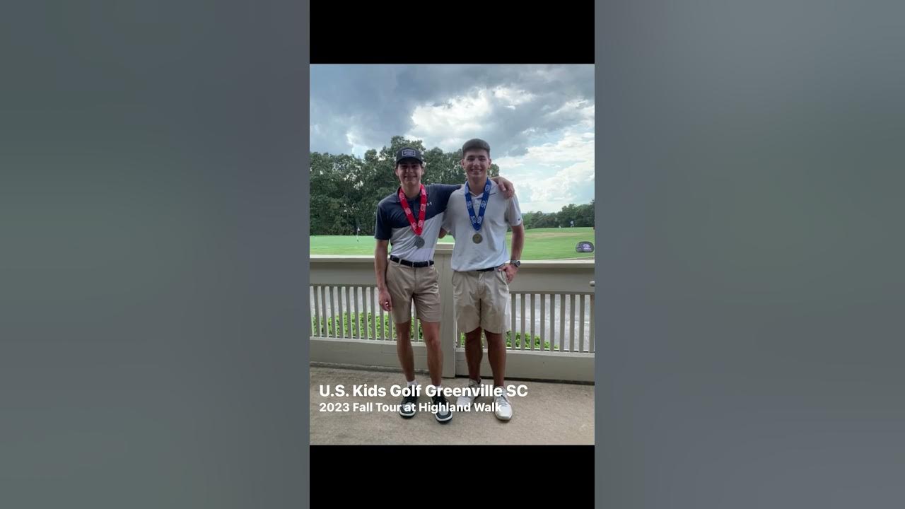 U s kids golf greenville sc tour at highland walk 9 9 2023 youtube