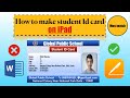 How to Make Student ID Card On iPad Using Pages [N Real Tech] Must Watch #pages #iPad #nrealtech