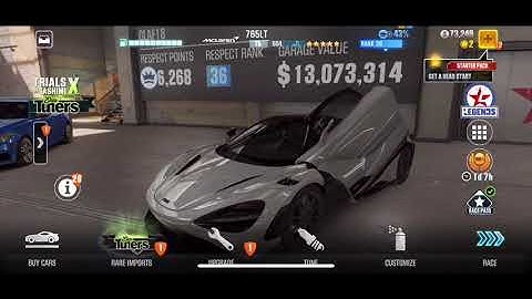 omg I got a mclaren 765LT on csr2 ep21